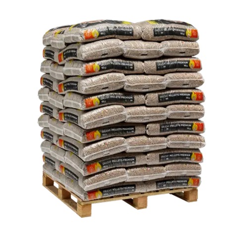 Pellets Laubholz Premium — Palette